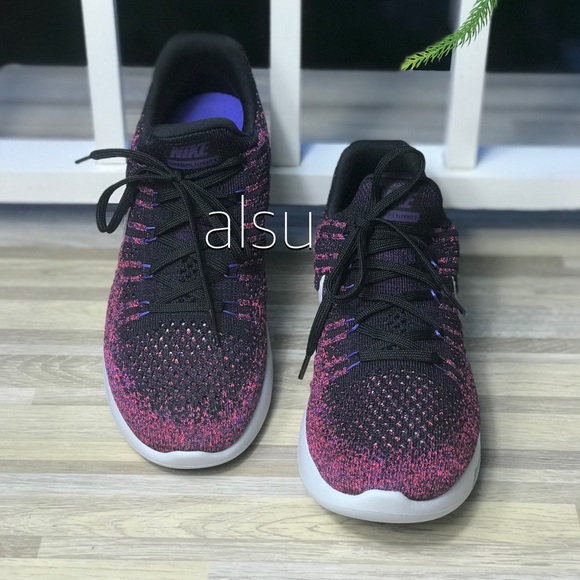 NWT Nike LunarEpic Low Flyknit 2 Violet Grey WMNS - Picture 4 of 8